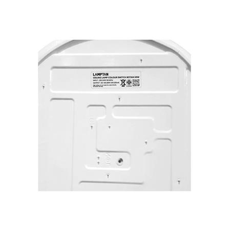 ไฟเพดาน LED LAMPTAN BOTAN 19 นิ้ว 50 วัตต์ DAYLIGHT/COOL WHITE/WARM WHITE สีขาว_6