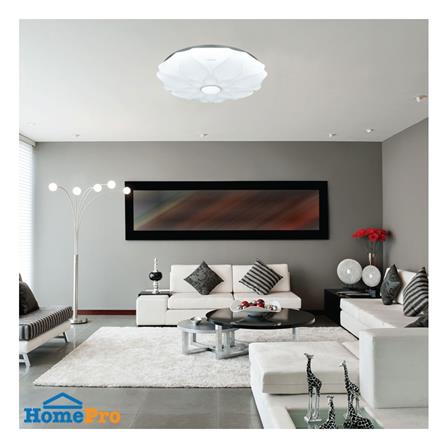 ไฟเพดาน LED LAMPTAN BOTAN 19 นิ้ว 50 วัตต์ DAYLIGHT/COOL WHITE/WARM WHITE สีขาว_4