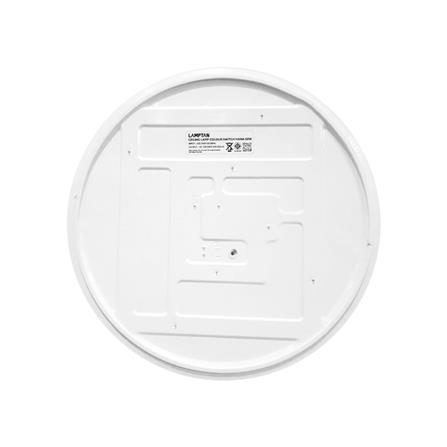 ไฟเพดาน LED LAMPTAN HANA 19 นิ้ว 50 วัตต์ DAYLIGHT/COOL WHITE/WARM WHITE สีขาว_2