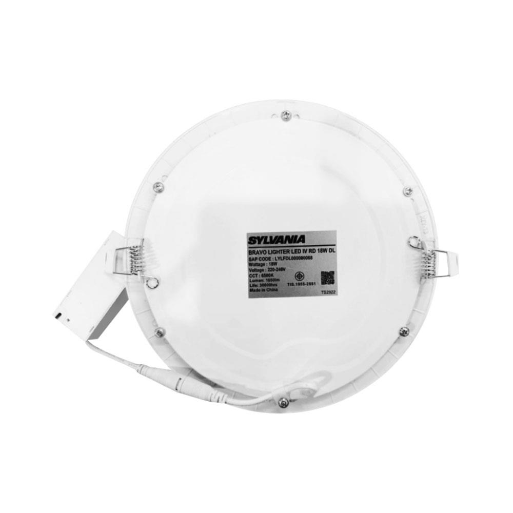 ดาวน์ไลท์ LED SYLVANIA BRAVO LIGHTER 7.4 นิ้ว 18 วัตต์ DAYLIGHT สีขาว