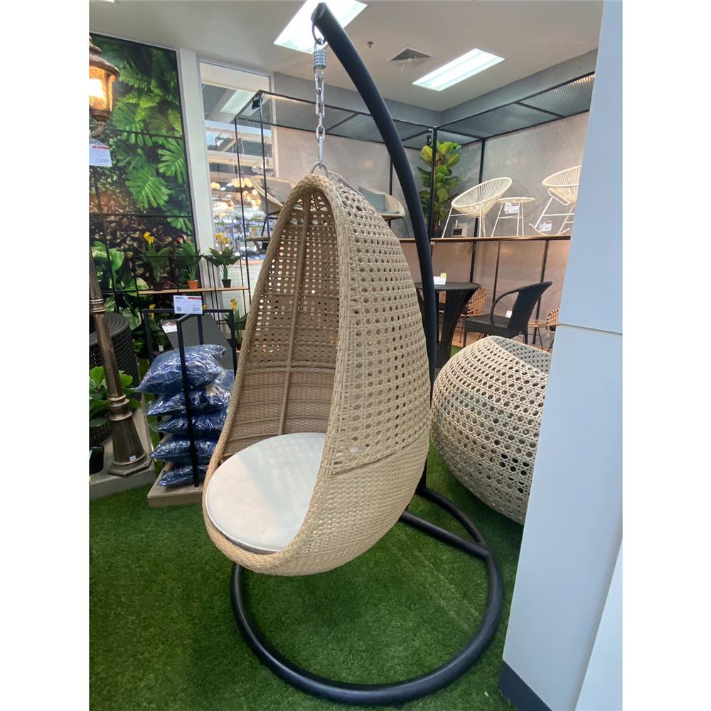 ชิงช้า 1 ที่นั่ง IVY LV041 สีน้ำตาลอ่อน