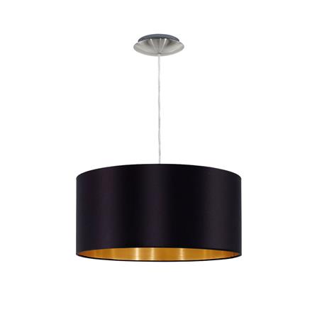 ไฟช่อ EGLO MASERLO สีดำ/ทองแดง 1 หัว_0