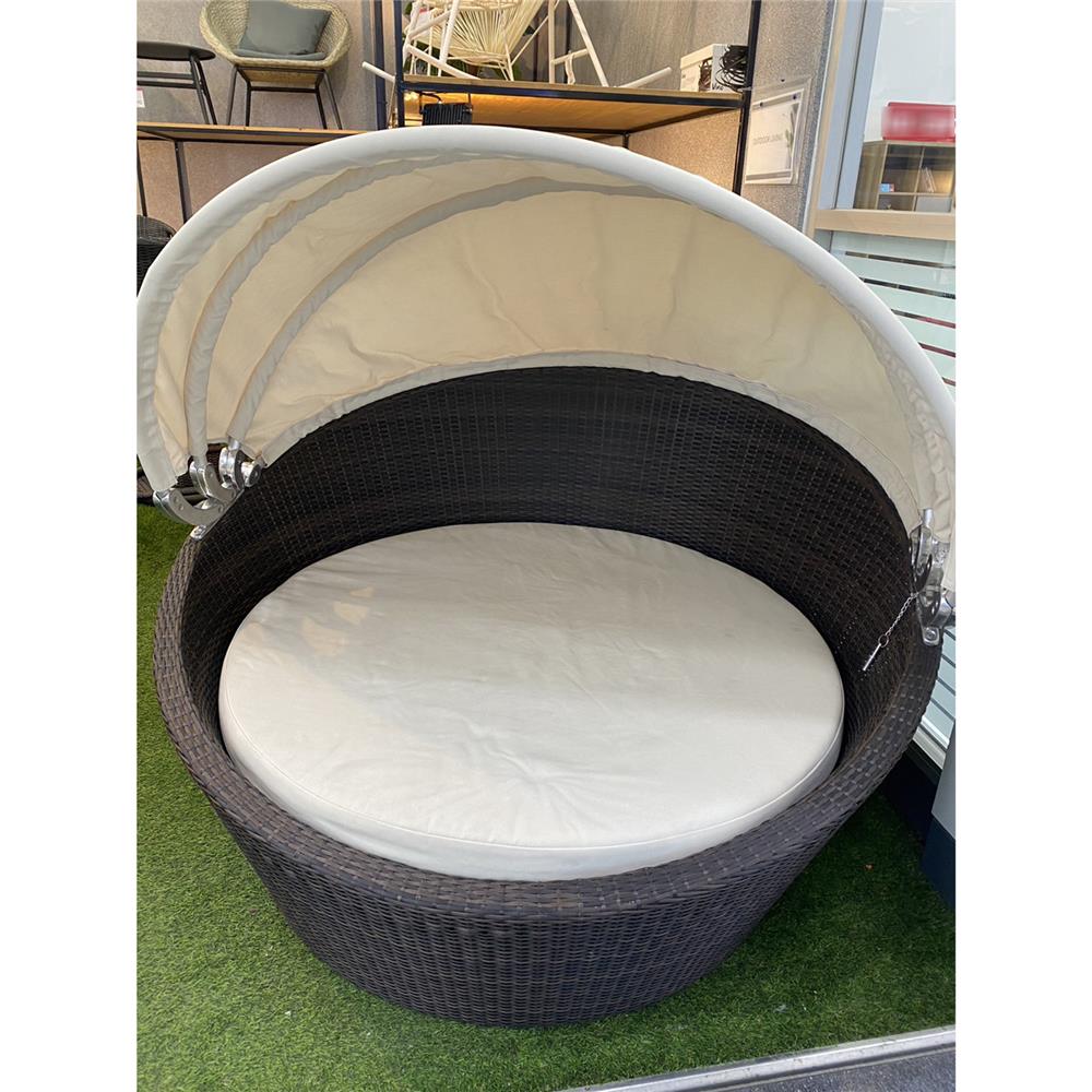 เตียงพักผ่อน IVY DB001 TROPICAL 2 DAYBED สีน้ำตาลเข้ม