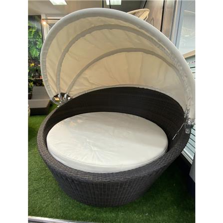 เตียงพักผ่อน IVY DB001 TROPICAL 2 DAYBED สีน้ำตาลเข้ม_5