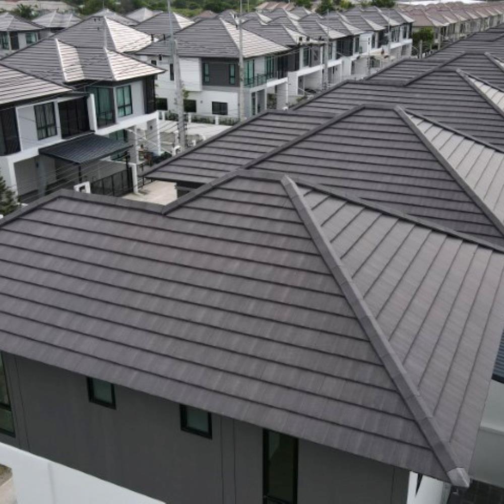 กระเบื้องอดามัส แบบเรียบ ตราเพชร 33x42 ซม. สีน้ำตาลภูผา