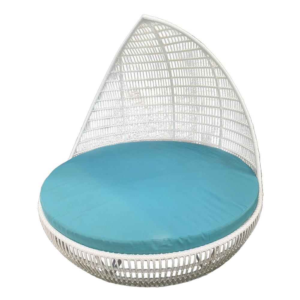เตียงพักผ่อน IVY DB022 CURVE DAYBED สีขาว