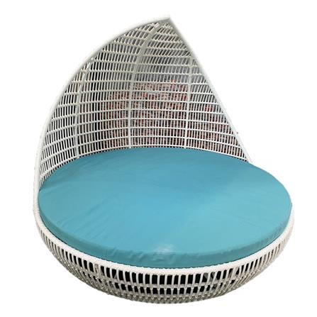 เตียงพักผ่อน IVY DB022 CURVE DAYBED สีขาว_1