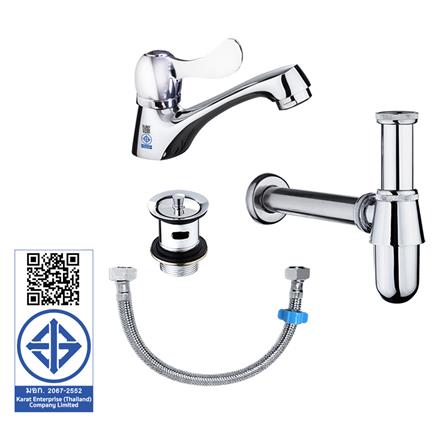 ชุดก๊อกอ่างล้างหน้า KARAT FAUCET KFA-008-100_2
