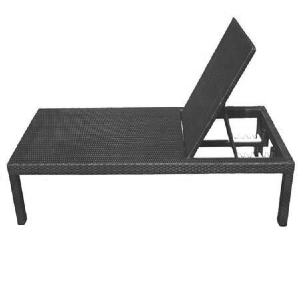 เตียงริมสระ IVY SAMED SUNBED สีดำ