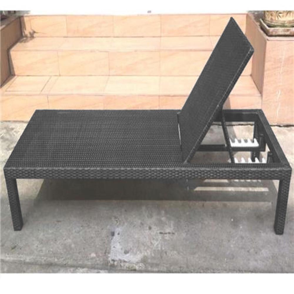 เตียงริมสระ IVY SAMED SUNBED สีดำ