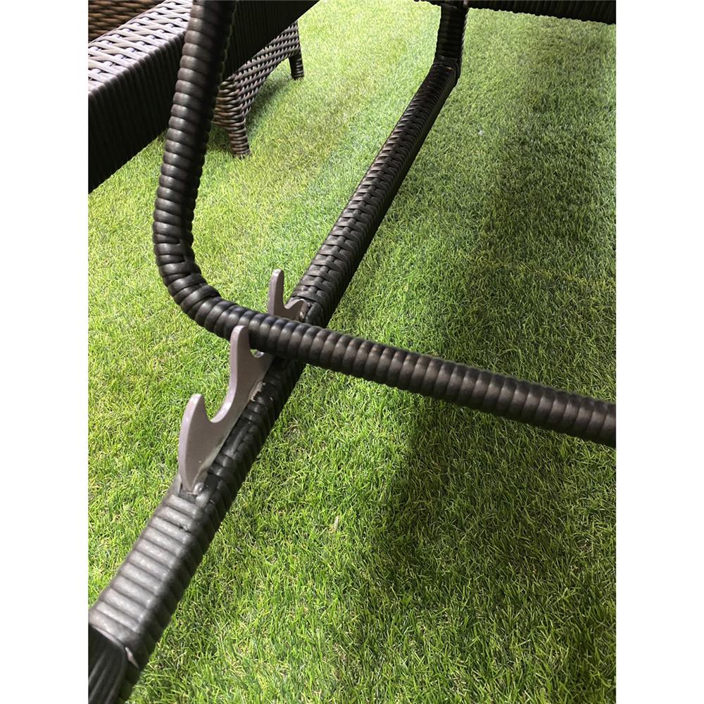 เตียงริมสระ IVY SAMED SUNBED สีดำ