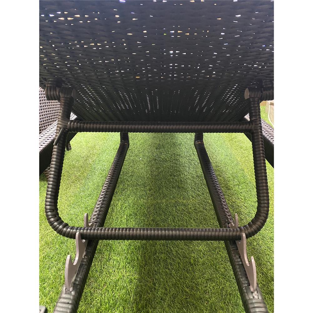 เตียงริมสระ IVY SAMED SUNBED สีดำ