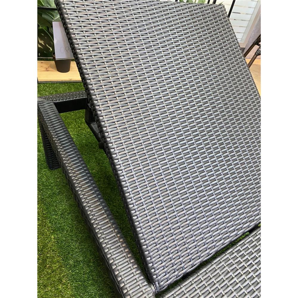 เตียงริมสระ IVY SAMED SUNBED สีดำ