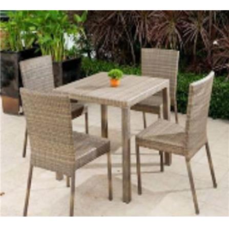 ชุดสนาม 4 ที่นั่ง IVY SAHARA DN013 สีน้ำตาล_1