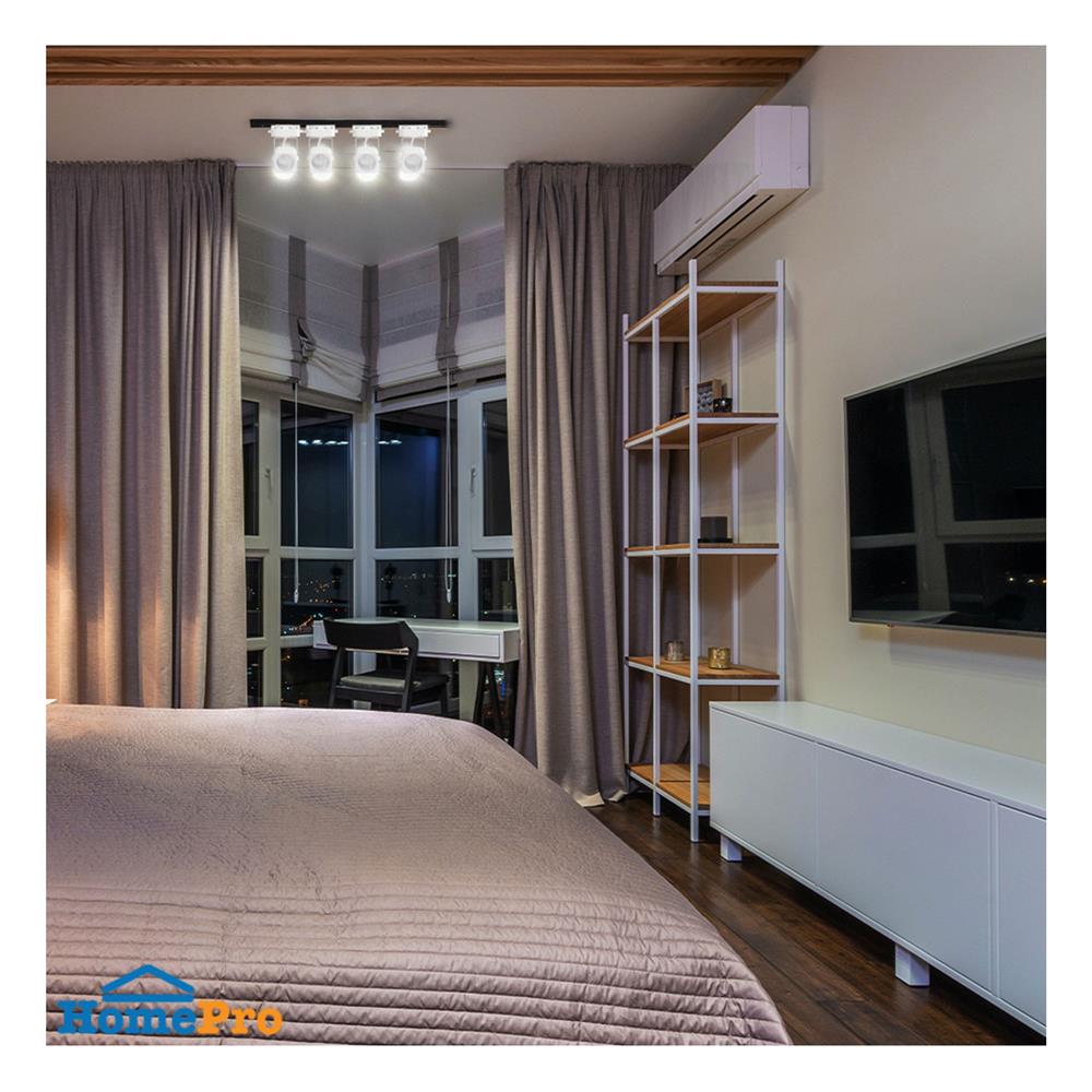 แทรคไลท์ ติดราง GU5.3 LUMAX ETRP  สีขาว