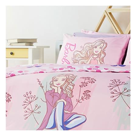 ชุดผ้าปูที่นอน 3.5 ฟุต 4 ชิ้น PREMIER SATIN BARBIE PM002_1