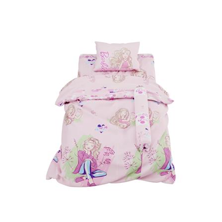 ชุดผ้าปูที่นอน 3.5 ฟุต 4 ชิ้น PREMIER SATIN BARBIE PM002_2