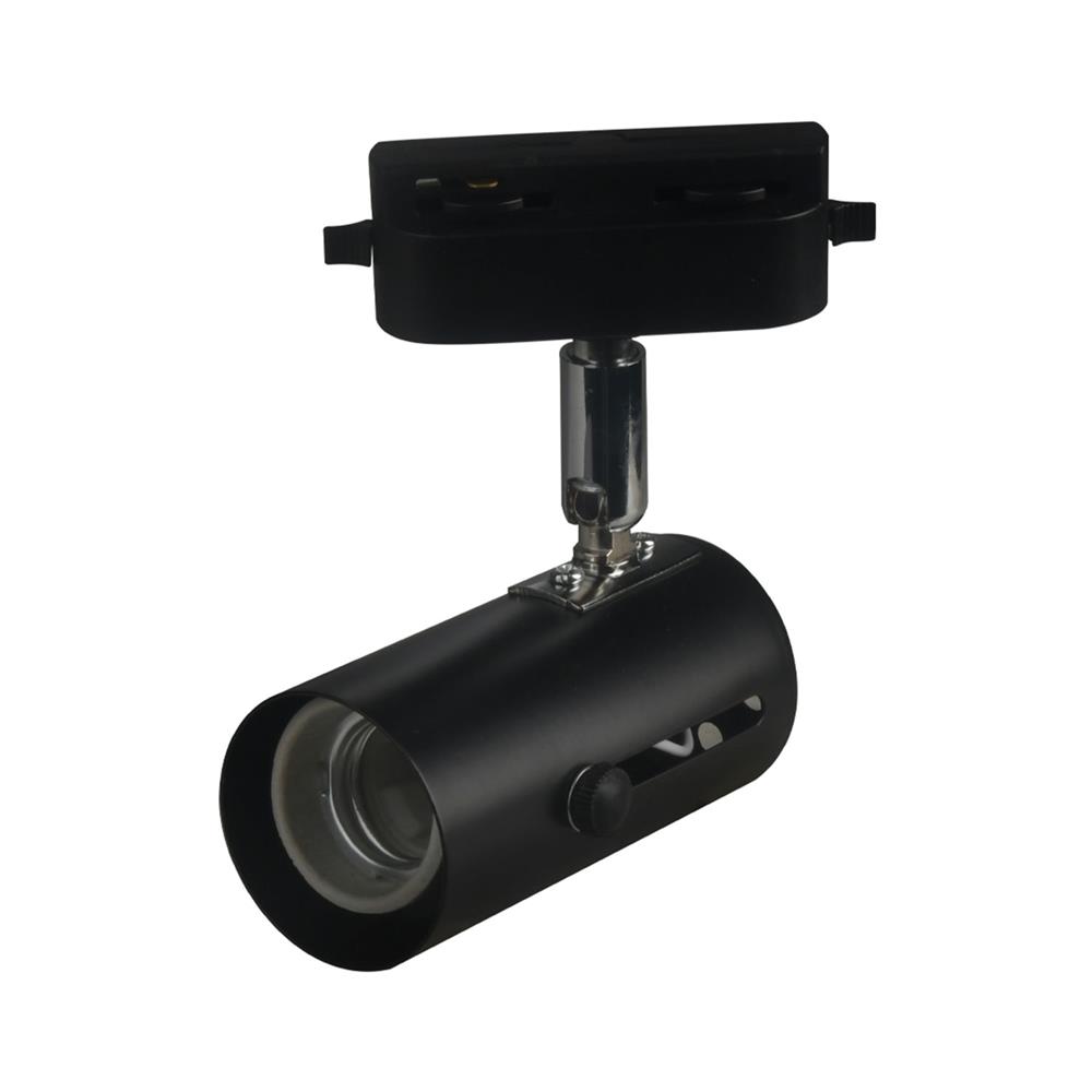 แทรคไลท์ติดราง LUMAX ETRP E27 สีดำ กลม