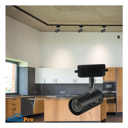 แทรคไลท์ติดราง LUMAX ETRP E27 สีดำ กลม_1