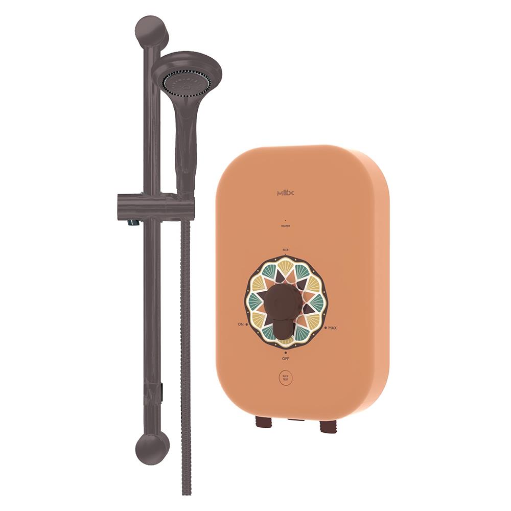 เครื่องทำน้ำอุ่น MEX COCO 350 (TC) 3500 วัตต์ สีน้ำตาล