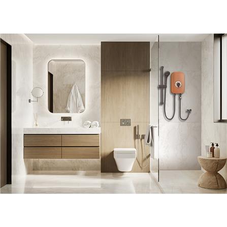 เครื่องทำน้ำอุ่น MEX COCO 350 (TC) 3500 วัตต์ สีน้ำตาล_5