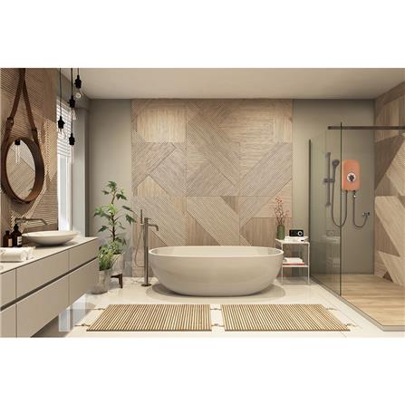 เครื่องทำน้ำอุ่น MEX COCO 350 (TC) 3500 วัตต์ สีน้ำตาล_6