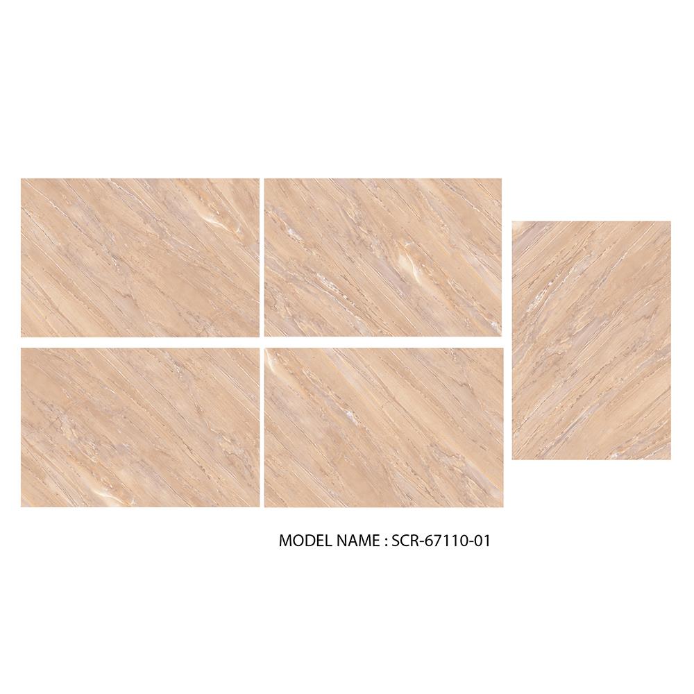 กระเบื้องพื้นพอร์ซเลน 60x90 ซม. TARA เฮเดน มาร์เบิ้ล น้ำตาล 1.08M2