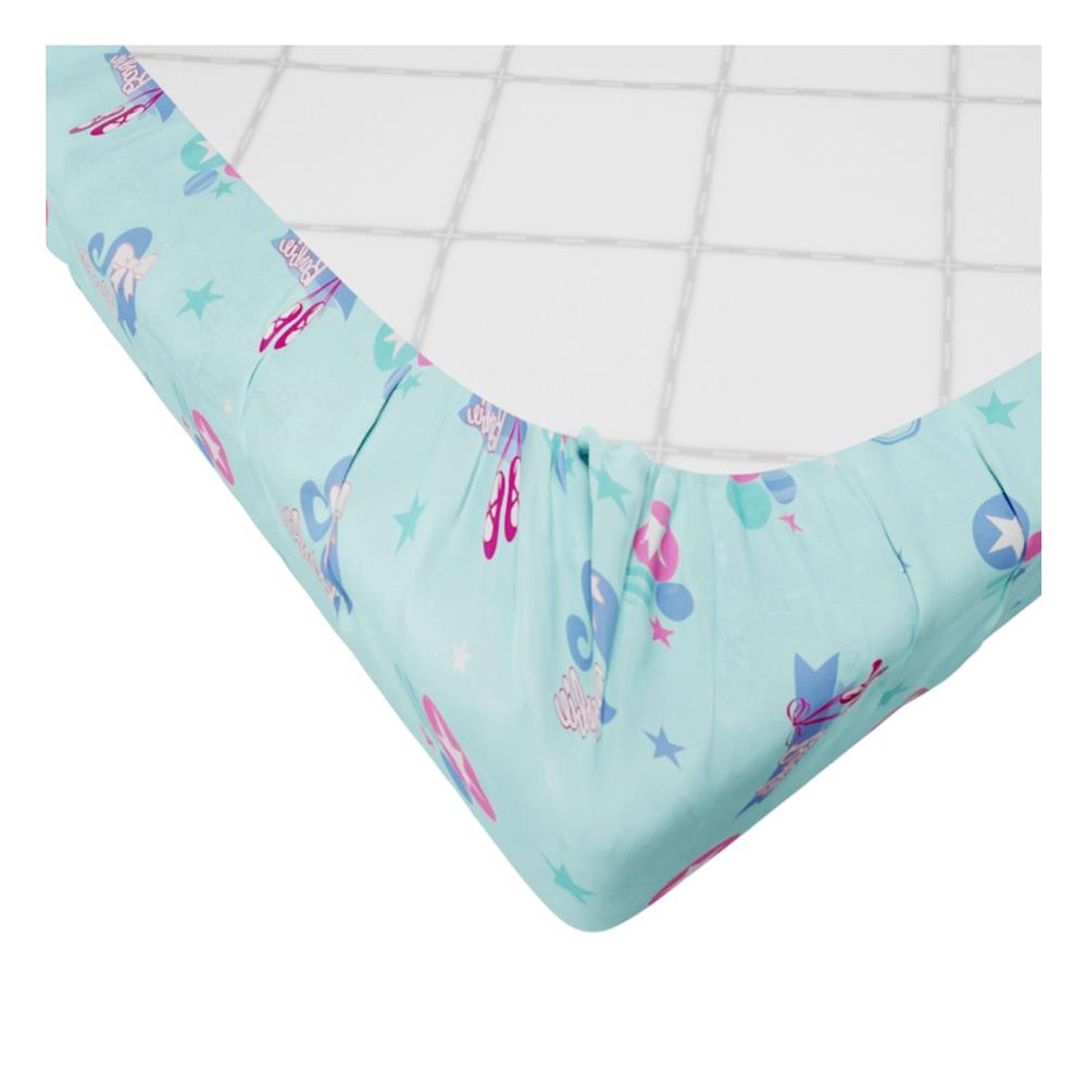 ชุดผ้าปูที่นอน 5 ฟุต 6 ชิ้น PREMIER SATIN BARBIE PM001