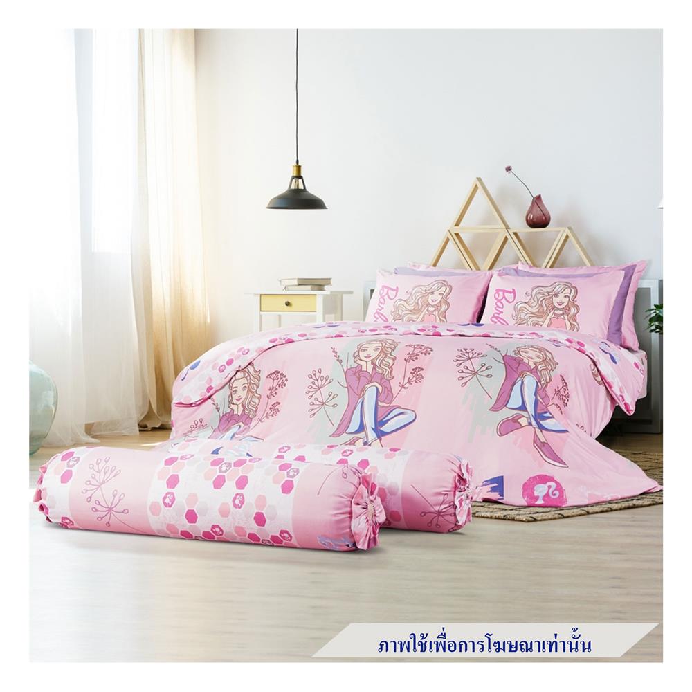 ชุดผ้าปูที่นอน 5 ฟุต 6 ชิ้น PREMIER SATIN BARBIE PM002
