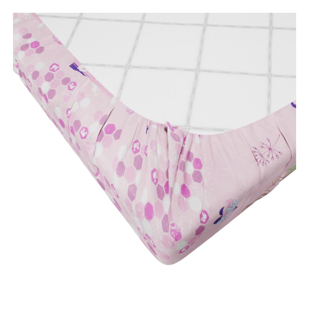 ชุดผ้าปูที่นอน 5 ฟุต 6 ชิ้น PREMIER SATIN BARBIE PM002