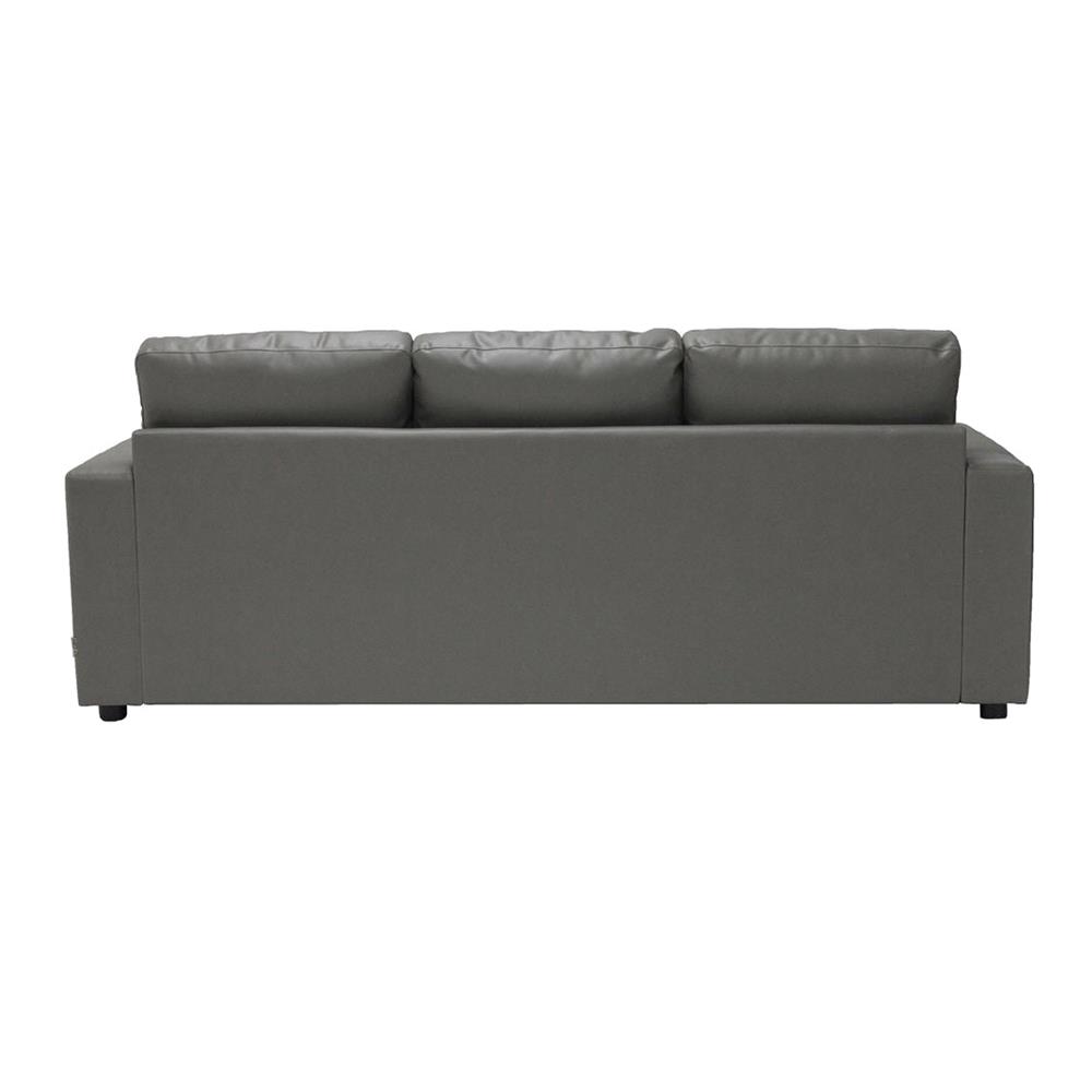โซฟาเข้ามุม KONCEPT ZETTE-3 สีเทา