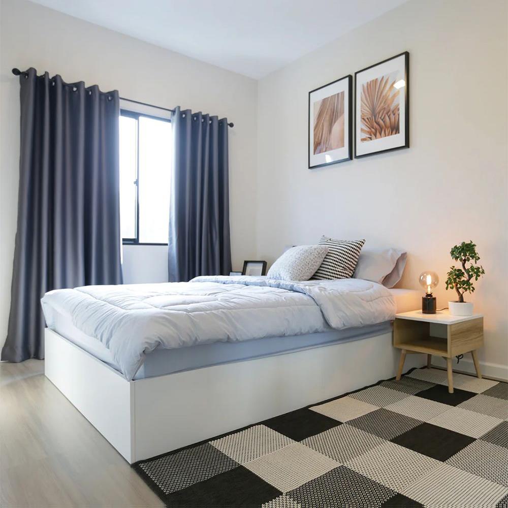 เตียง 3.5 ฟุต KONCEPT BEDIS สีขาว