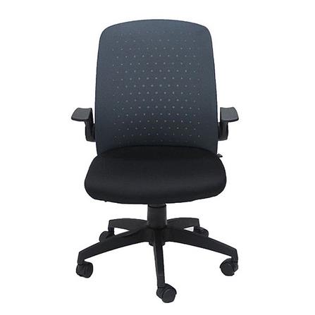 เก้าอี้สำนักงาน KONCEPT LOXY-W-179A สีดำ/เทา