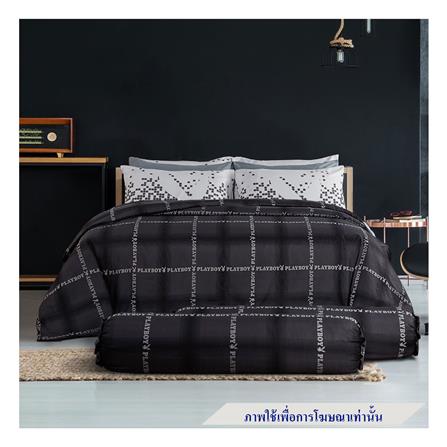 ชุดผ้าปูที่นอน 5 ฟุต 6 ชิ้น PREMIER SATIN PLAYBOY PM007_0