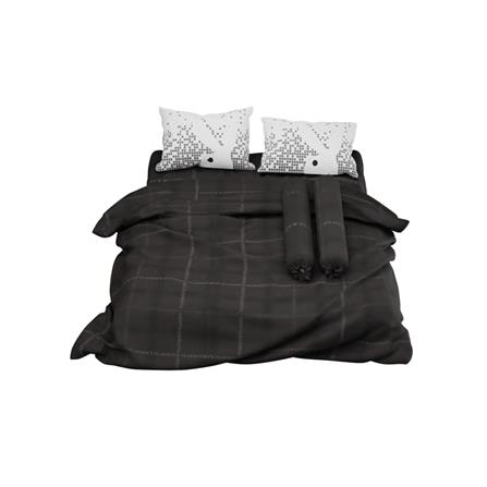 ชุดผ้าปูที่นอน 5 ฟุต 6 ชิ้น PREMIER SATIN PLAYBOY PM007_2