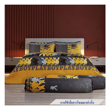 ชุดผ้าปูที่นอน 6 ฟุต 6 ชิ้น PREMIER SATIN PLAYBOY PM008_0
