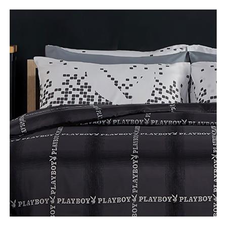 ชุดผ้าปูที่นอน 3.5 ฟุต 4 ชิ้น PREMIER SATIN PLAYBOY PM007_1