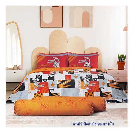 ชุดผ้าปูที่นอน 5 ฟุต 6 ชิ้น PREMIER SATIN LOONEY TUNES PM006_0