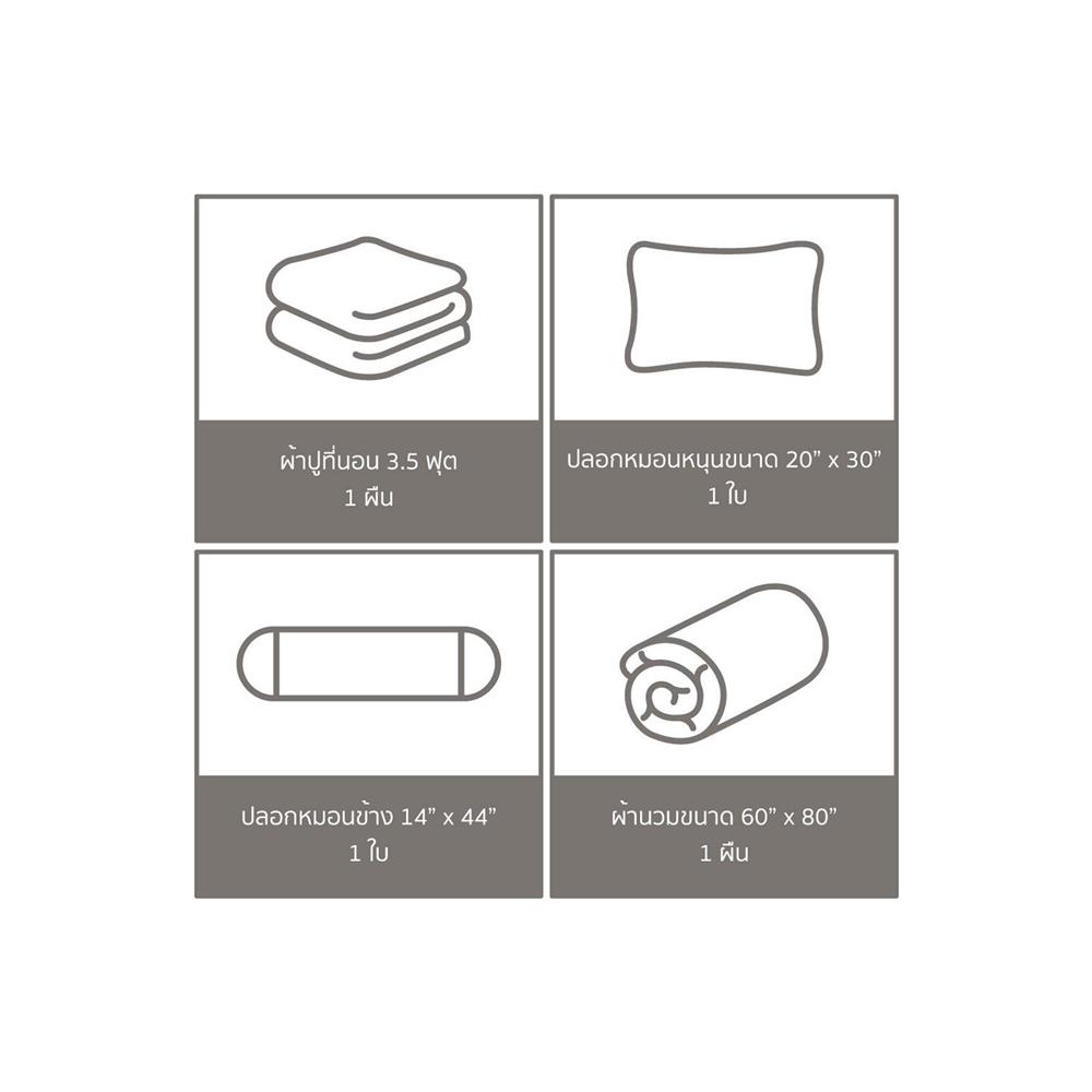 ชุดผ้าปูที่นอน 3.5 ฟุต 4 ชิ้น PREMIER SATIN LOONEY TUNES PM006