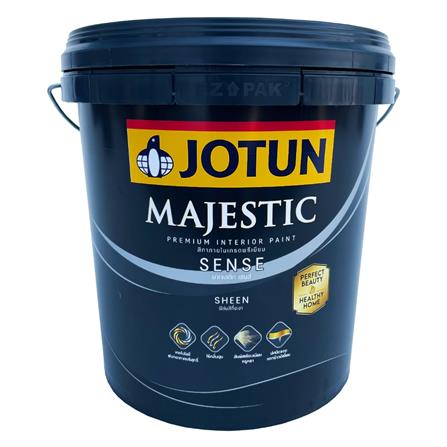 สีน้ำทาภายใน ชนิดเนียน JOTUN MAJESTIC SENSE BASE B สีขาว 9 ลิตร_0
