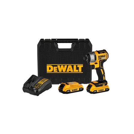สว่านไขควงไร้สาย (พร้อมแบตเตอรี่) DEWALT DCF7871D2A 20 โวลต์ พร้อมดอกไขควง (แพ็ก 37 ชิ้น)_0