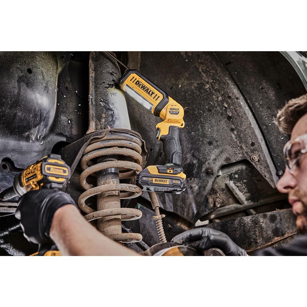 ไฟฉาย LED 500 ลูเมน (เฉพาะตัวเครื่อง) DEWALT DCL050N-KR 18 โวลต์ (สูงสุด 20 โวลต์)