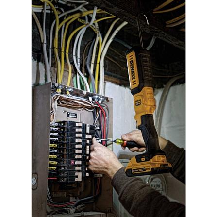 ไฟฉาย LED 500 ลูเมน (เฉพาะตัวเครื่อง) DEWALT DCL050N-KR 18 โวลต์ (สูงสุด 20 โวลต์)_3