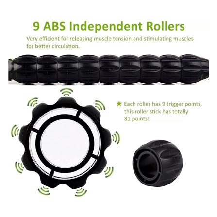 แท่งโรลเลอร์ยืดกล้ามเนื้อ N-ACTIVE สีดำ_6