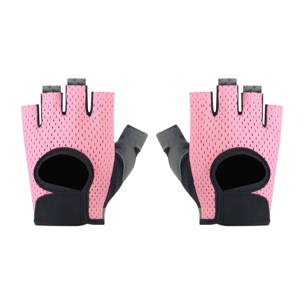 ถุงมือออกกำลังกาย N-ACTIVE SIZE L สีชมพู