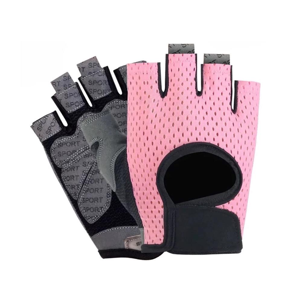 ถุงมือออกกำลังกาย N-ACTIVE SIZE M สีชมพู