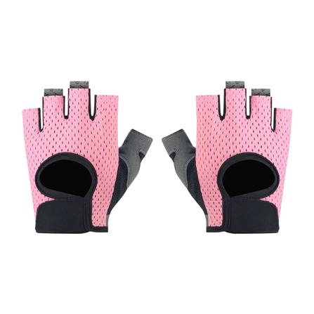 ถุงมือออกกำลังกาย N-ACTIVE SIZE M สีชมพู_0