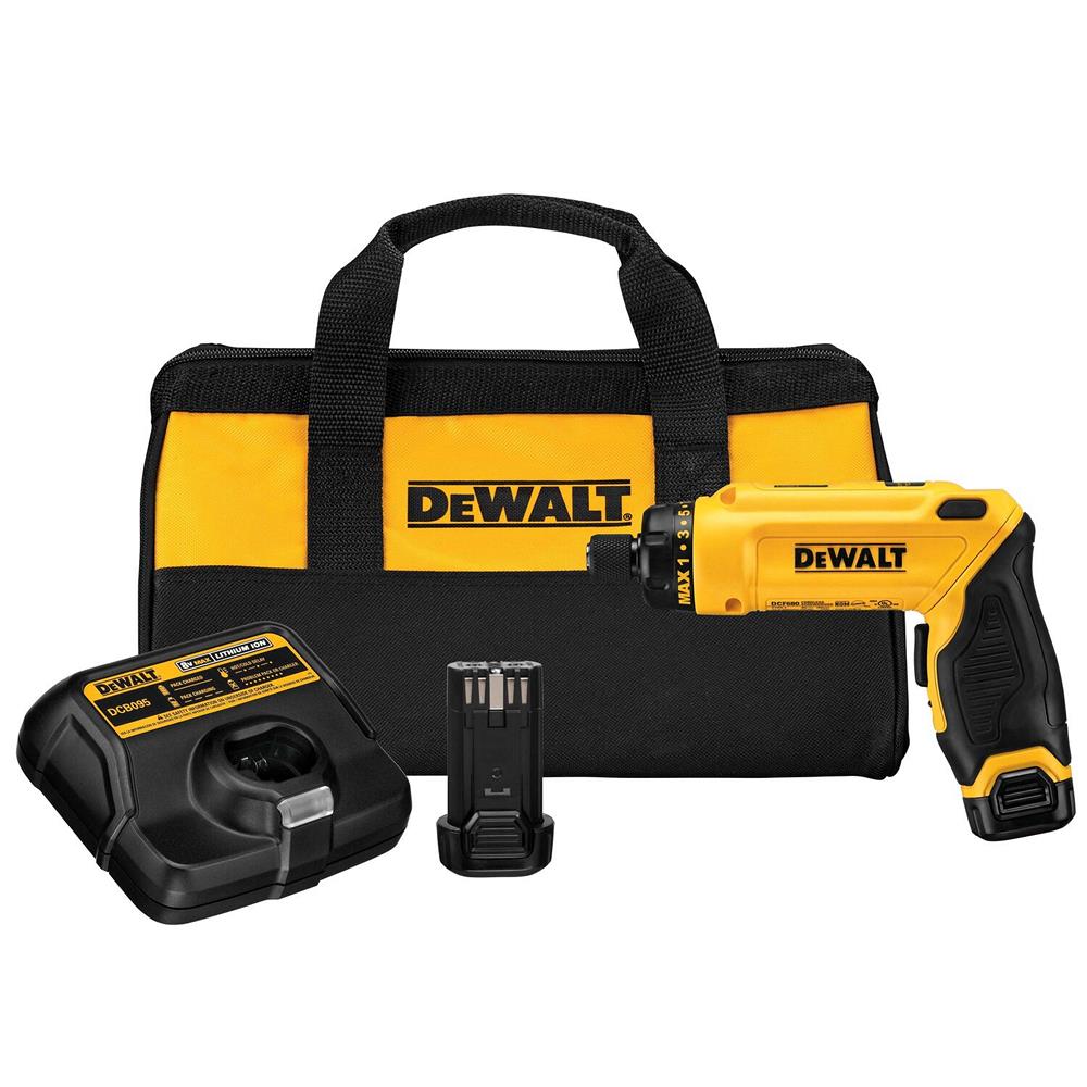สว่านไขควงไร้สาย (พร้อมแบตเตอรี่) DEWALT DCF680G2-KR 7.2 โวลต์
