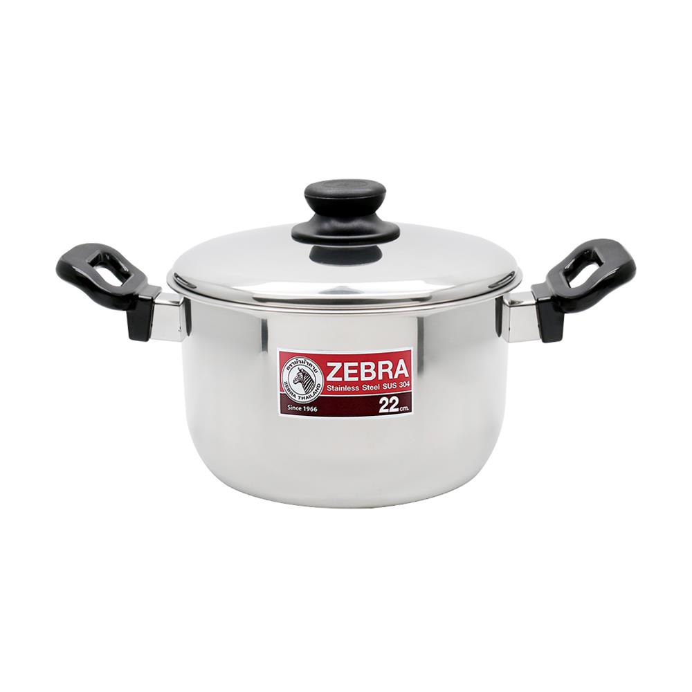 หม้อต้ม 22 ซม. ZEBRA TIGER