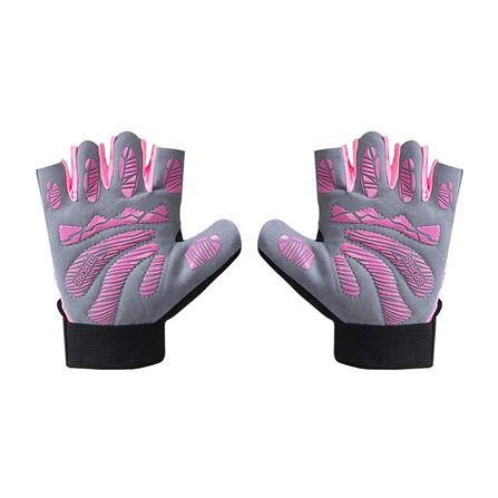 ถุงมือออกกำลังกาย GRANDE ไซซ์ L สีชมพู_1